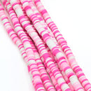 Heishi Polymer Clay Round Beads 6x1mm (3,100pcs/160Inch) - Mixed