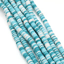 Heishi Polymer Clay Round Beads 6x1mm (3,100pcs/160Inch) - Mixed