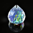 Faceted Glass Ball Chandelier Sun-Catcher Pendant 20mm, 30mm - Clear AB