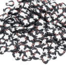 50g Polymer Clay Slices Sprinkle Resin Inclusions - Penguin