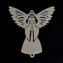 2 x Filigree SP Connectors - Angel 40x33mm
