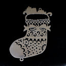 2 x Filigree SP Connectors - Socks 63x43mm