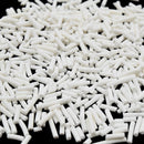 50g Polymer Clay Slices Sprinkle Resin Inclusions - White 5mm