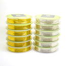 Silver / Gold / Rose Gold Plated Non Tarnish Beading Wire 0.3mm, 0.4mm, 0.5mm, 0.6mm, 0.8mm, 1mm